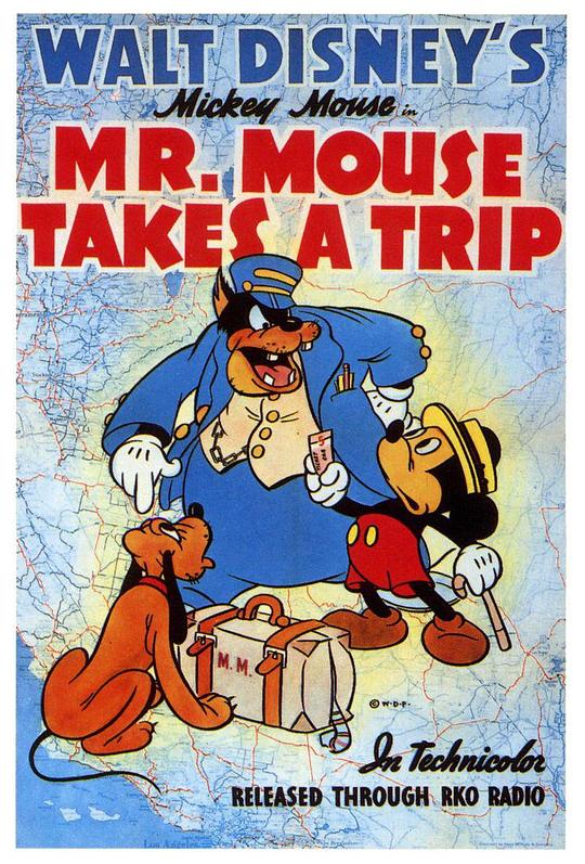 米奇的火车之旅 Mr. Mouse Takes a Trip (1940)