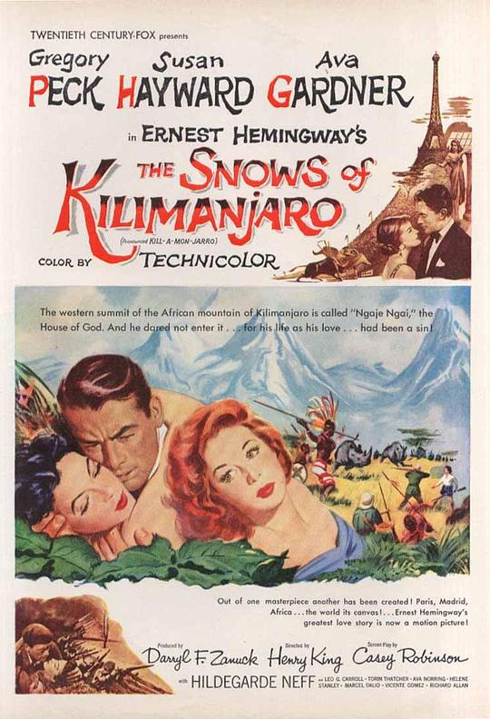 乞力马扎罗的雪 The Snows of Kilimanjaro (1952)