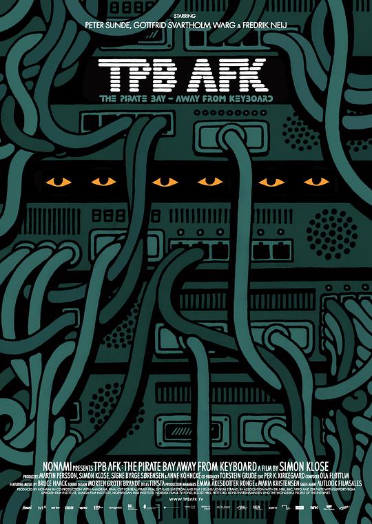 现实生活中的海盗湾 TPB AFK: The Pirate Bay Away from Keyboard (2013)