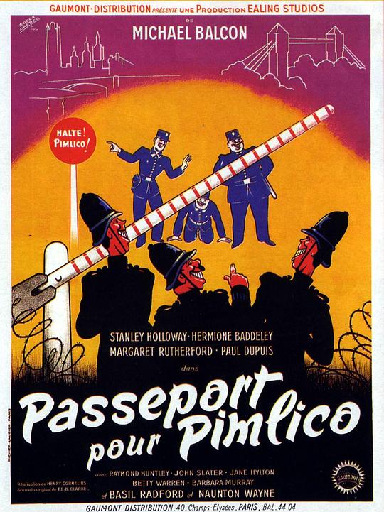 通往皮姆利科的护照 Passport to Pimlico (1949)