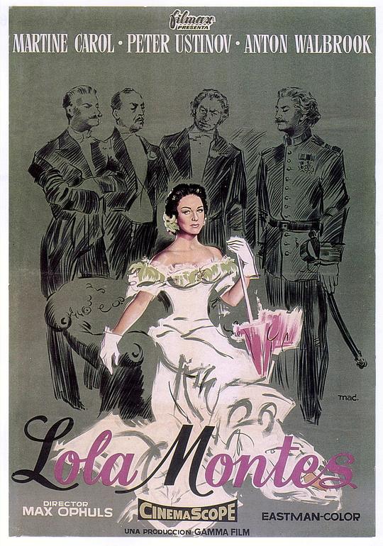 劳拉·蒙特斯 Lola Montès (1955)