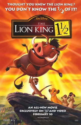 狮子王3 The Lion King 1½ (2004)