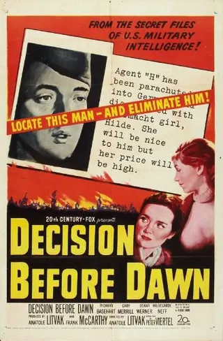 血战莱茵河 Decision Before Dawn (1951)