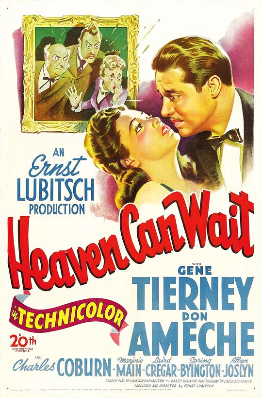 天堂可以等待 Heaven Can Wait (1943)