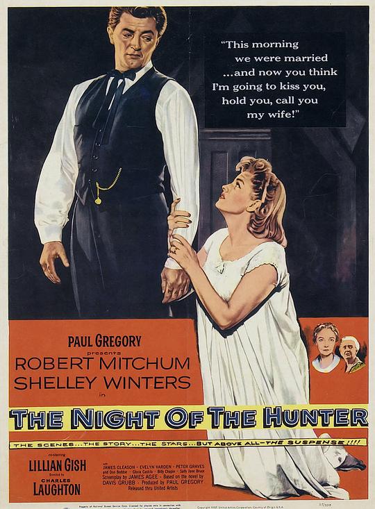 猎人之夜 The Night of the Hunter (1955)