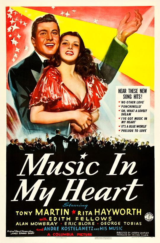 我心之歌 Music in My Heart (1940)