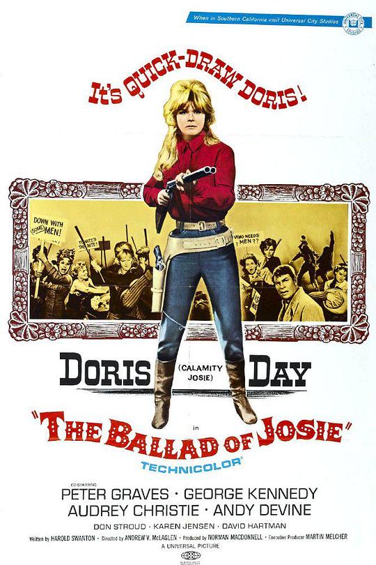 牧女战牛郎 The Ballad of Josie (1967)