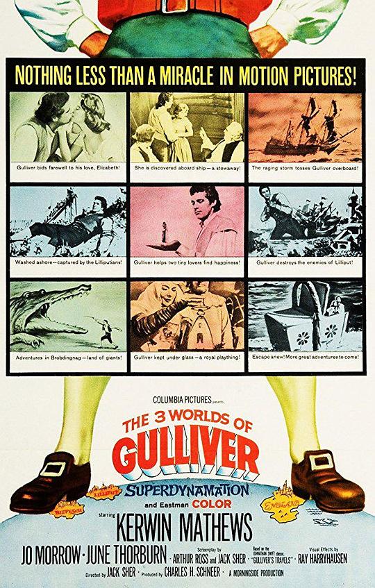 格列佛游记 The 3 Worlds of Gulliver (1960)