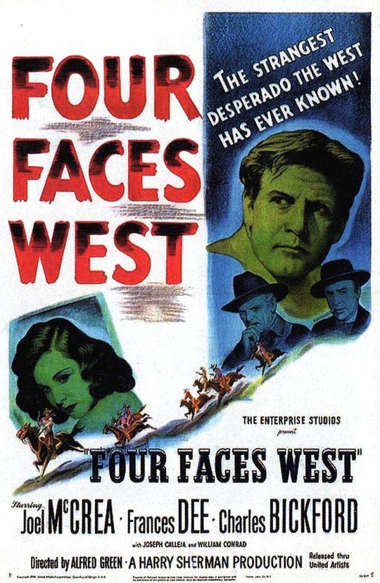 西部四霸天 Four Faces West (1948)