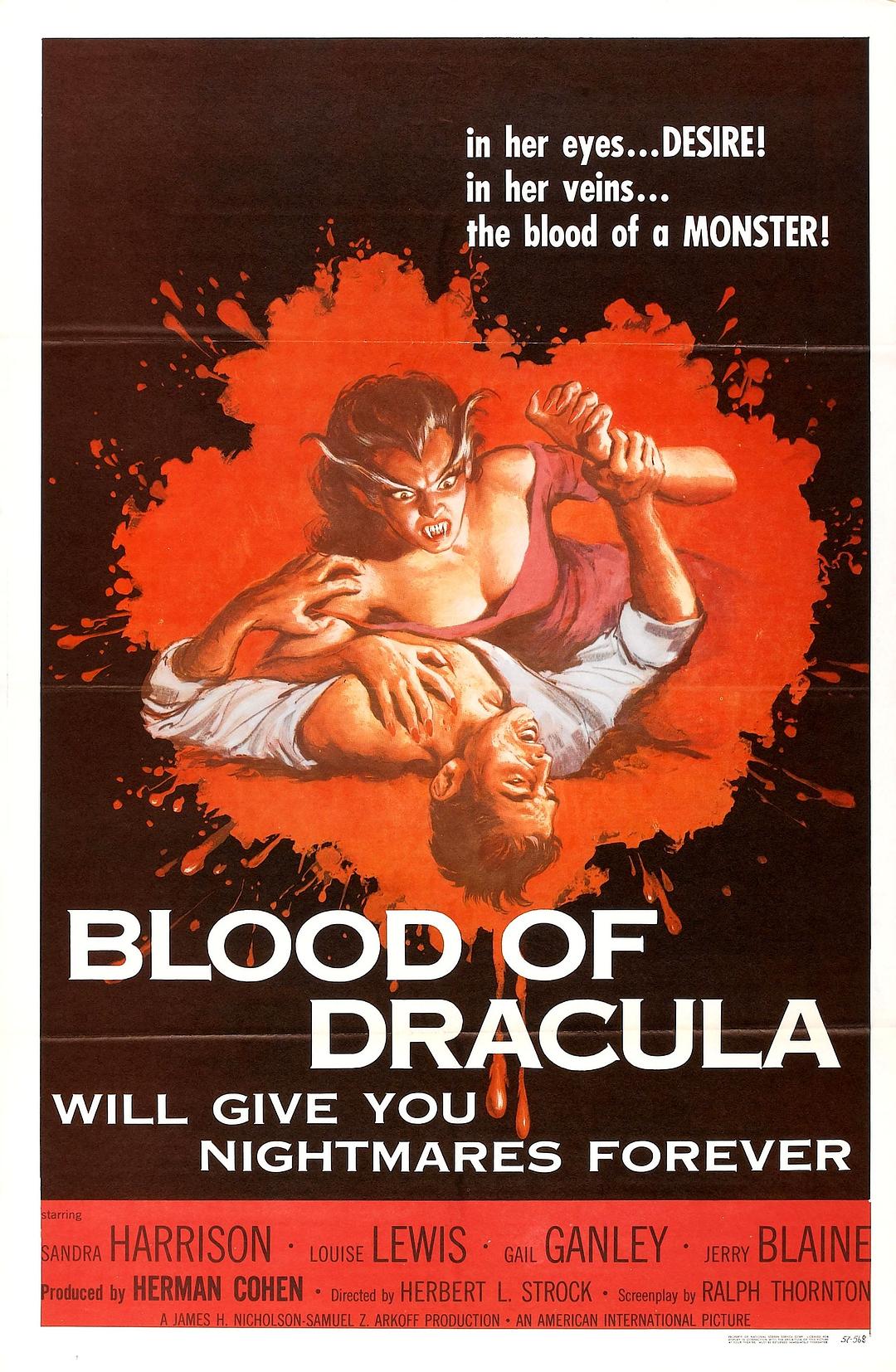 大破吸血僵尸集 Blood of Dracula (1957)