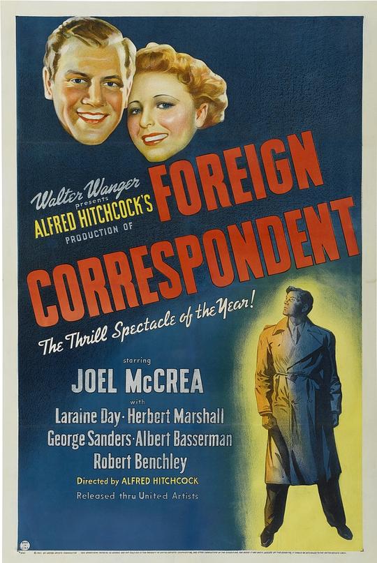 海外特派员 Foreign Correspondent (1940)