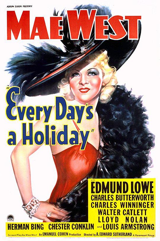 每天都是假日 Every Day's a Holiday (1937)