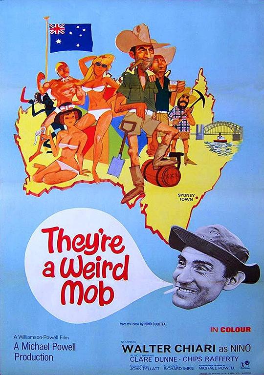 登陆蛮荒岛 They're a Weird Mob (1966)