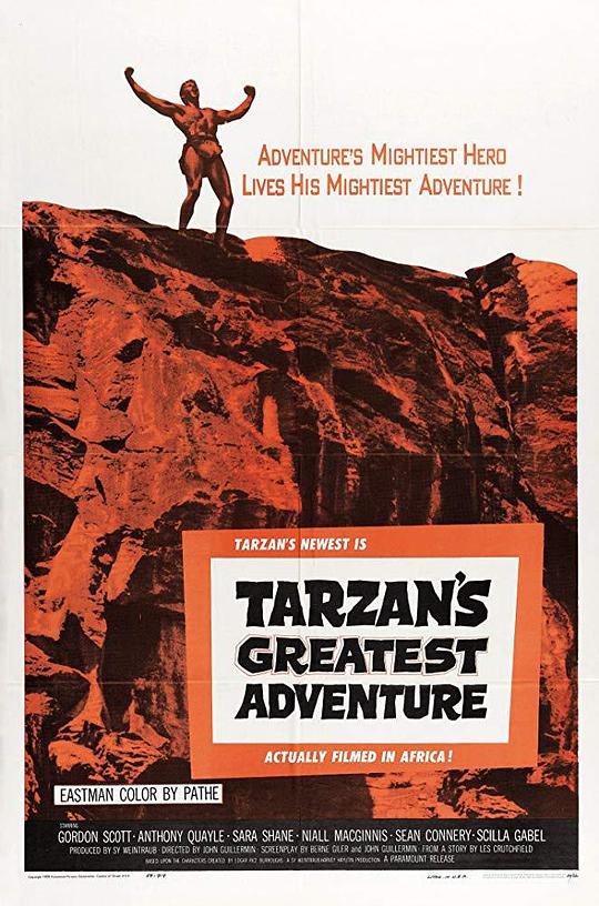 泰山擒凶记 Tarzan's Greatest Adventure (1959)