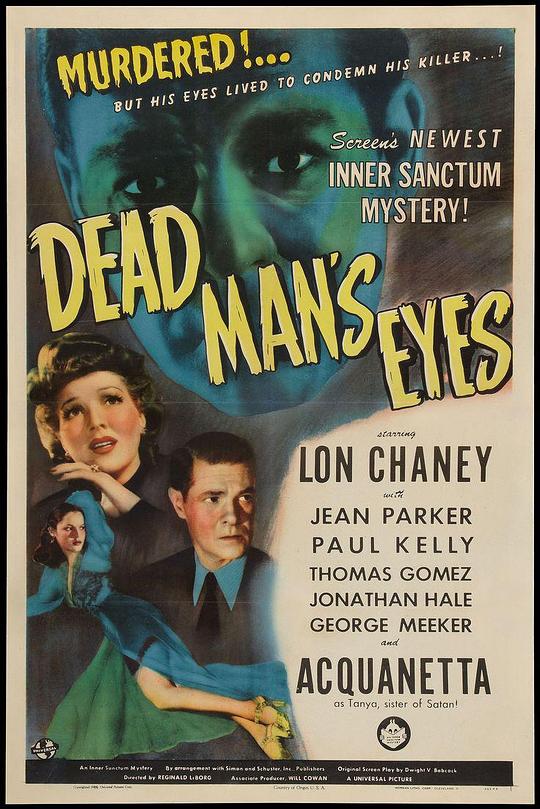 死人的眼睛 Dead Man's Eyes (1944)