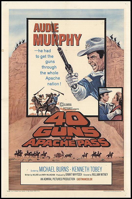 神枪手百战荣归 40 Guns to Apache Pass (1967)