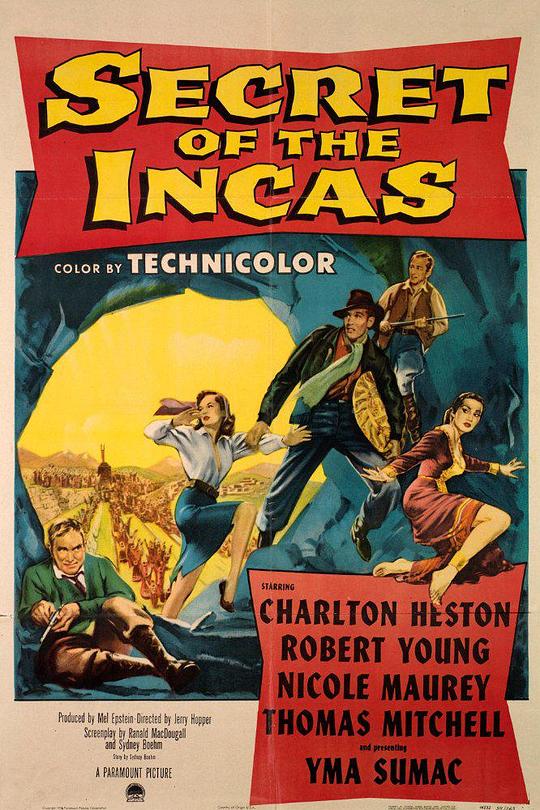 太阳殿夺宝记 Secret of the Incas (1954)