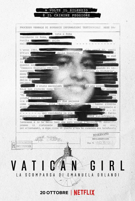 梵蒂冈少女：艾曼纽拉·奥兰迪失踪案 第一季 Vatican Girl: The Disappearance of Emanuela Orlandi Season 1 (2022)