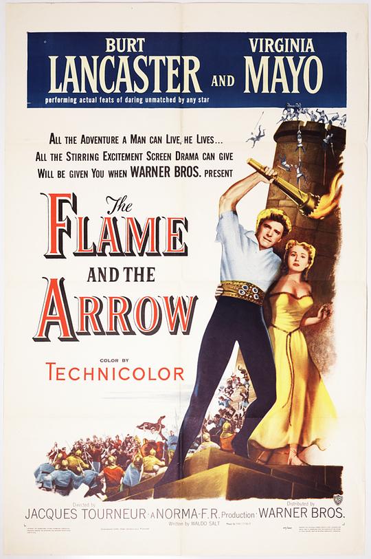 宝殿神弓 The Flame and the Arrow (1950)