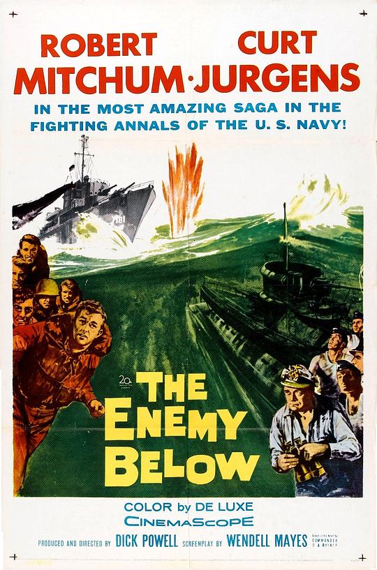 海底喋血战 The Enemy Below (1957)