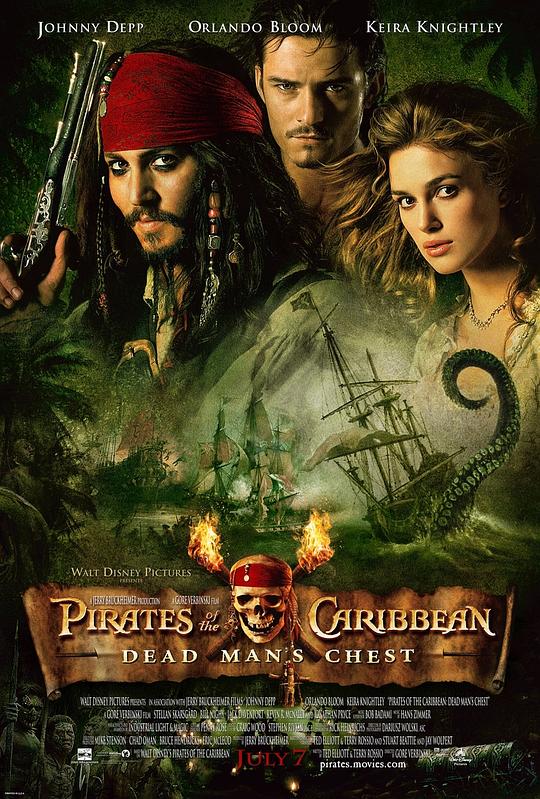 加勒比海盗2：亡灵的宝藏 Pirates of the Caribbean: Dead Man's Chest (2006)