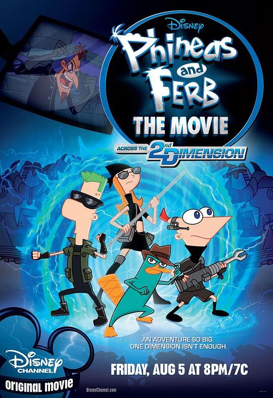 飞哥与小佛的时空大冒险 Phineas and Ferb the Movie: Across the 2nd Dimension (2011)