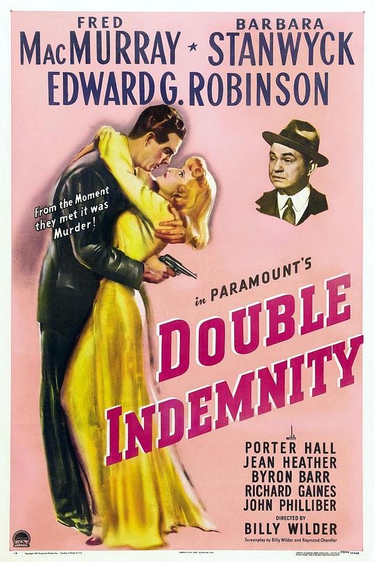 双重赔偿 Double Indemnity (1944)