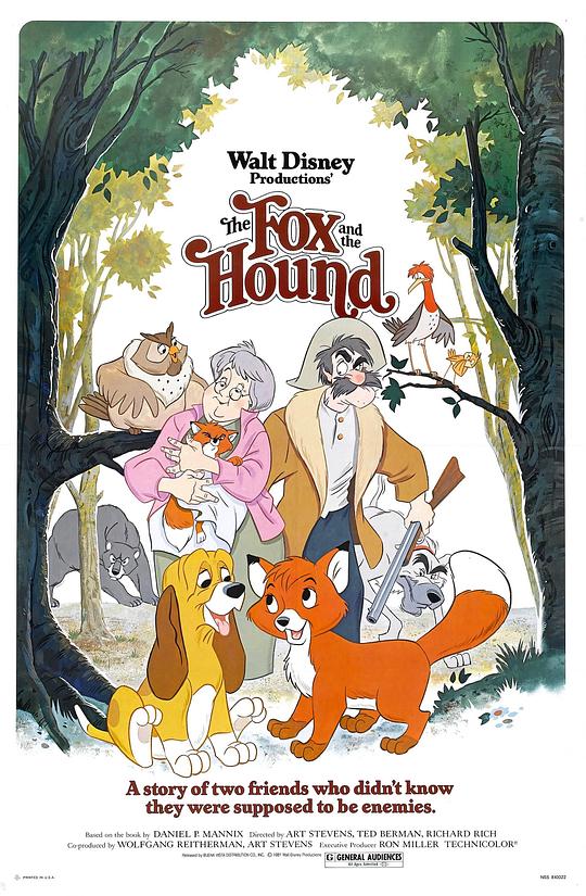 狐狸与猎狗 The Fox and the Hound (1981)