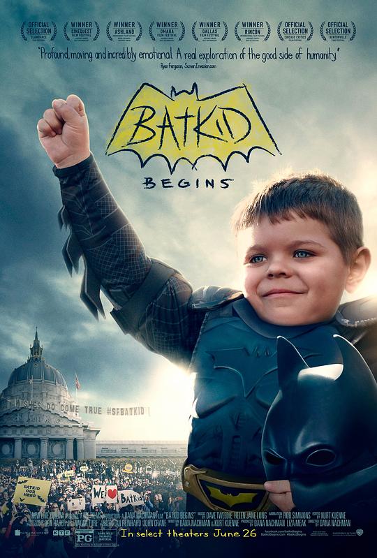 蝙蝠小子崛起：一个被全世界听到的愿望 Batkid Begins: The Wish Heard Around the World (2015)