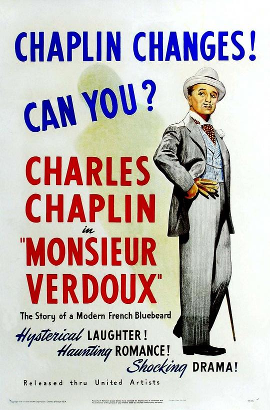 凡尔杜先生 Monsieur Verdoux (1947)