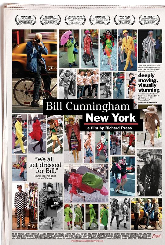 我们都为比尔着盛装 Bill Cunningham New York (2010)