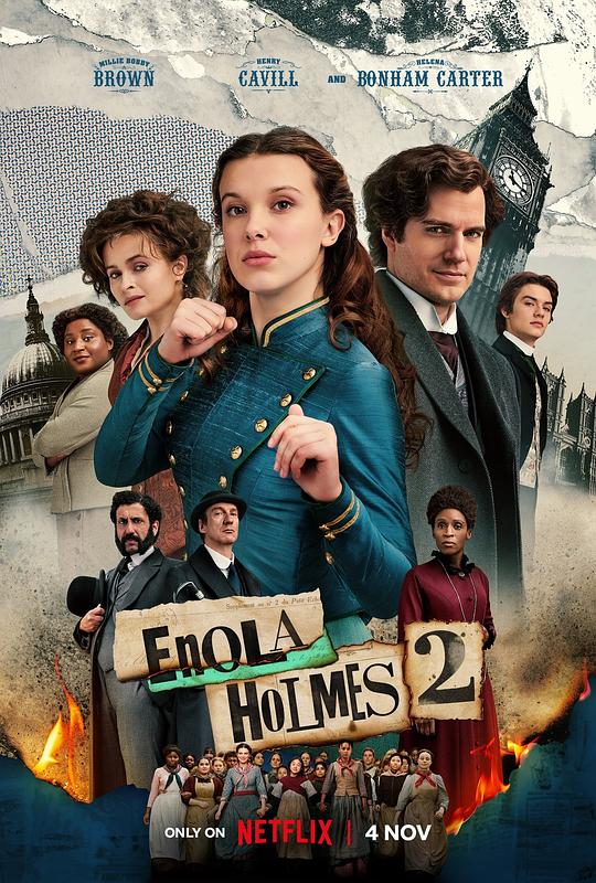 福尔摩斯小姐：伦敦厄运 Enola Holmes 2 (2022)