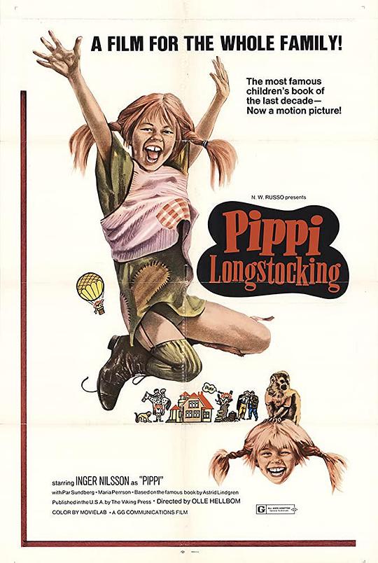长袜子皮皮 Pippi Långstrump (1969)