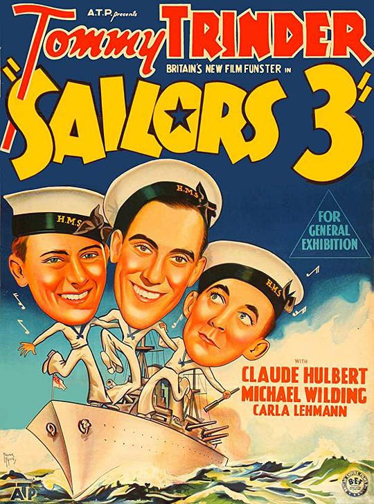 三个荒唐的水兵 Three Cockeyed Sailors (1940)
