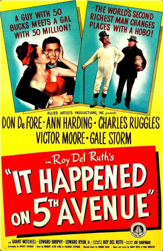 第五大道奇事 It Happened on 5th Avenue (1947)