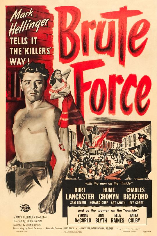 血溅虎头门 Brute Force (1947)