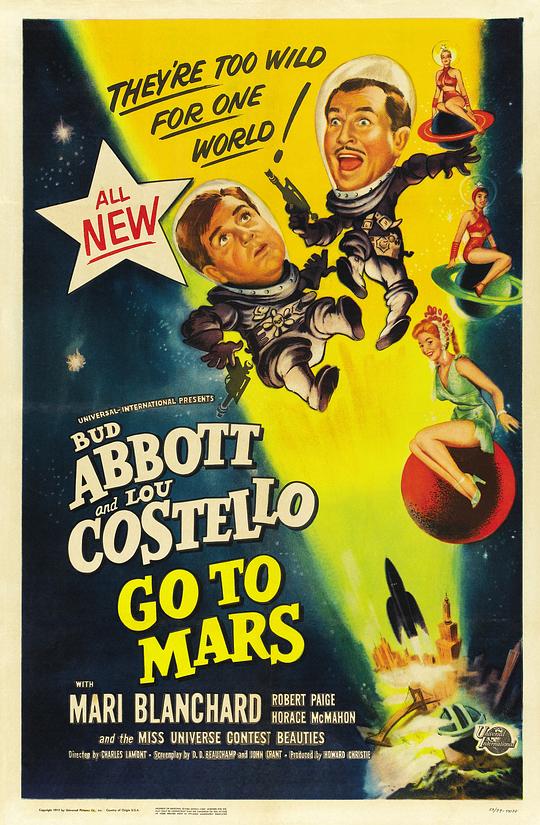 火星上的两傻 Abbott and Costello Go to Mars (1953)