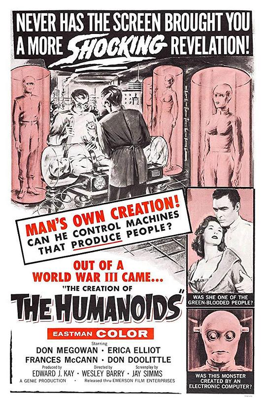 类人型机器人的创造 The Creation of the Humanoids (1962)