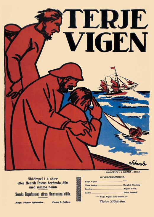 仇敌当前 Terje Vigen (1917)