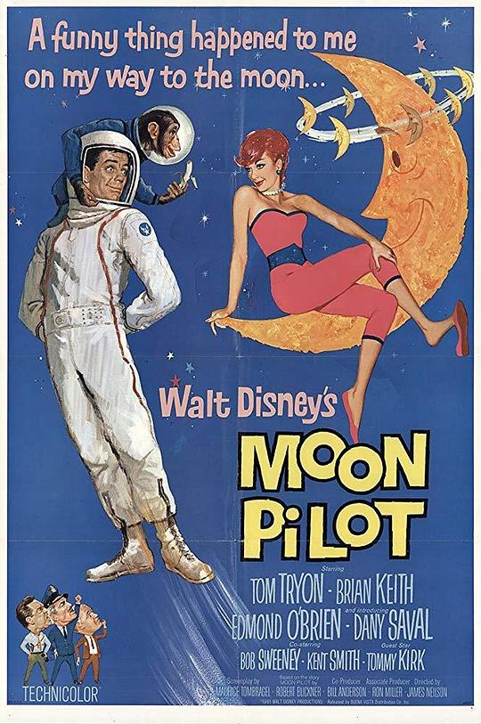 仙侣奇遇 Moon Pilot (1962)