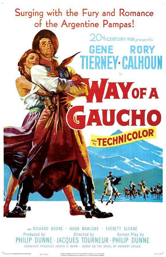 阿根廷儿女英雄传 Way of a Gaucho (1952)