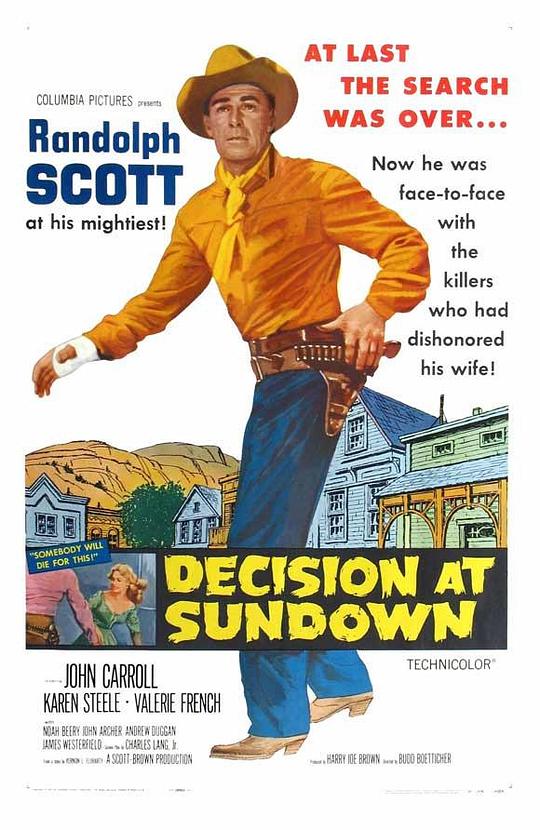 日落镇的决断 Decision at Sundown (1957)