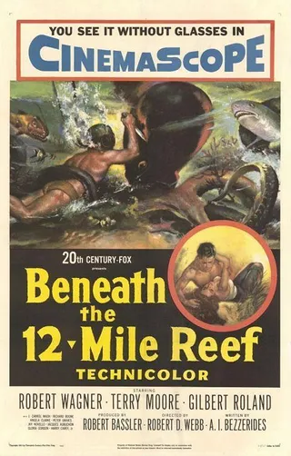 十二英里礁石下 Beneath the 12-Mile Reef (1953)