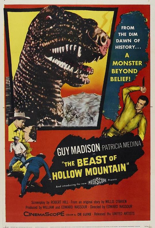 空洞山恐龙 The Beast of Hollow Mountain (1956)