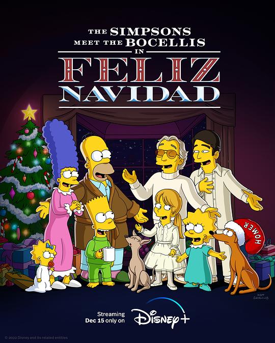 辛普森与波切利一家欢庆圣诞 The Simpsons Meet the Bocellis in Feliz Navidad (2022)