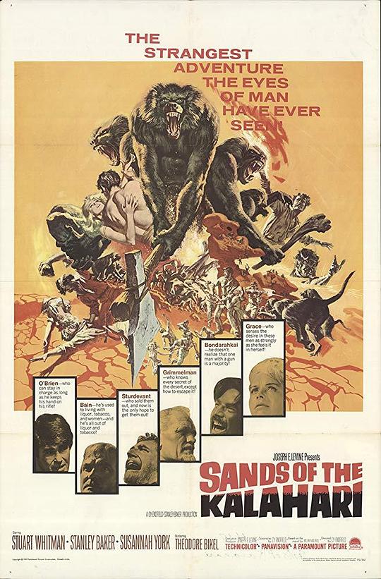 绝境求生 Sands of the Kalahari (1965)