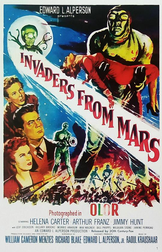 火星人入侵记 Invaders from Mars (1953)