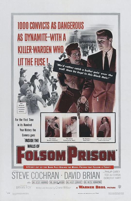 逃狱大暴动 Inside the Walls of Folsom Prison (1951)