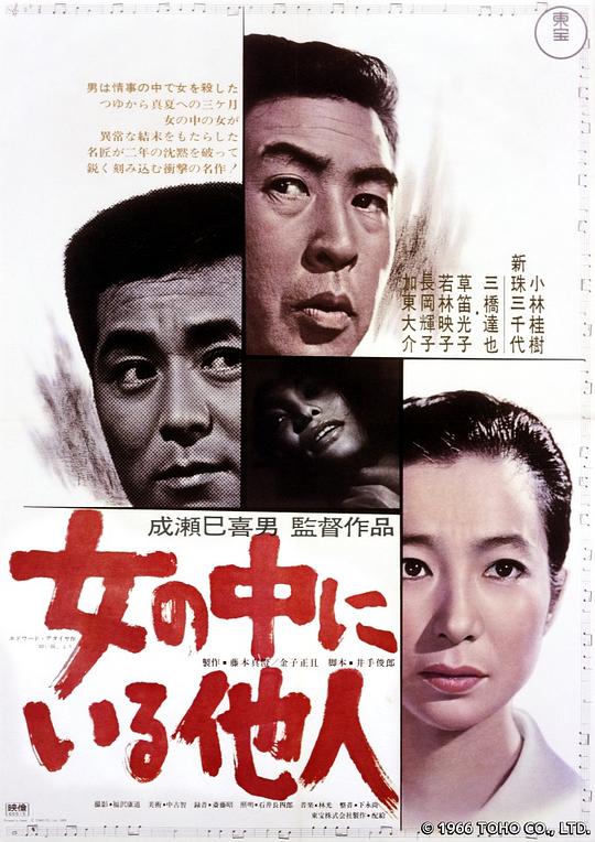 女人中的陌生人 女の中にいる他人 (1966)