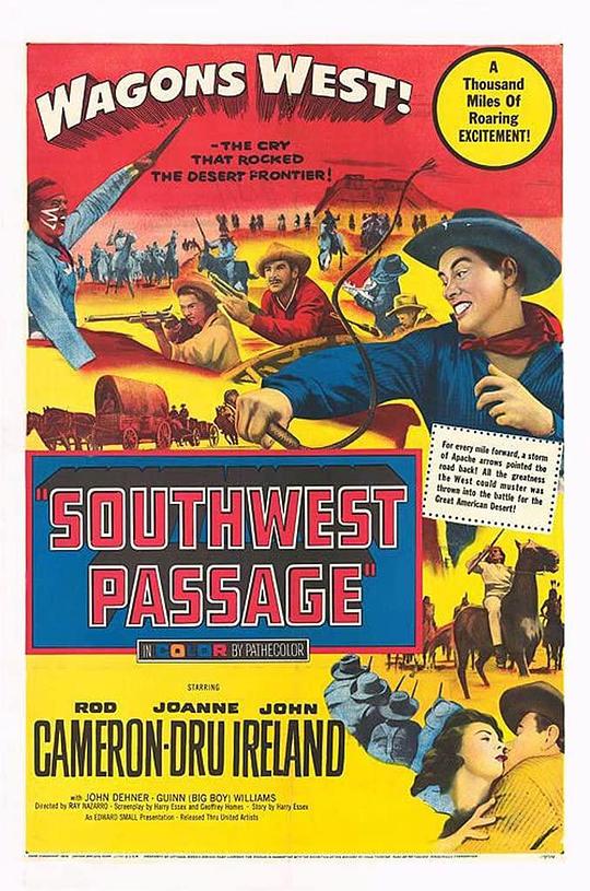 骆驼队征西 Southwest Passage (1954)